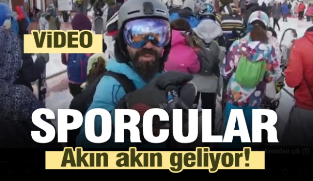 Davraz Kayak Merkezi'nde Snowboard slalom heyecanı