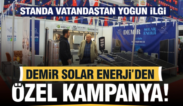 Demir Solar Enerji, Isparta Tarım Fuarı’nda Yoğun İlgi Topladı