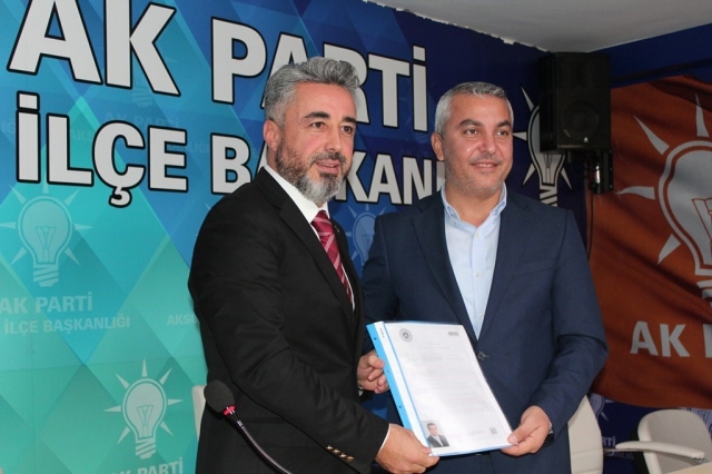 Deniz Karataş Ak Parti’den Aksu’da aday adaylığına başvurdu   