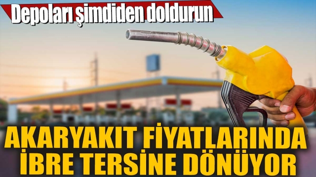 Depoları Şimdiden Doldurun