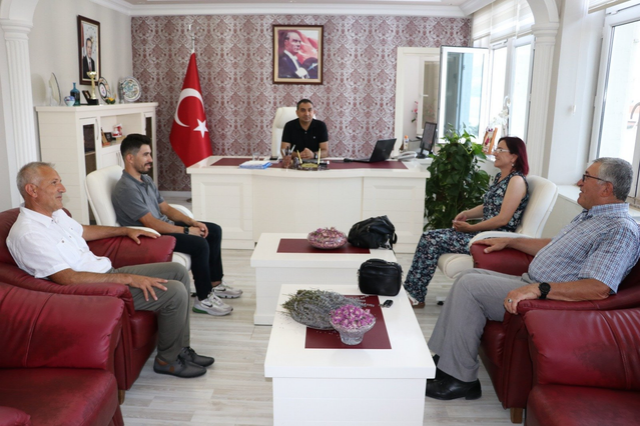 Dereceye Giren Sporcumuzdan Kaymakam Adem Çelik’e Ziyaret