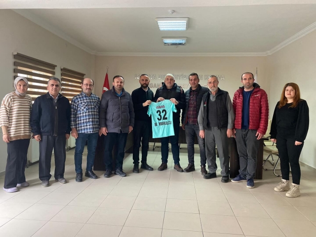 DERİ OSB BAŞKANI MUSTAFA MARULCU, ISPARTA 32 SPOR'A DESTEK VERECEK
