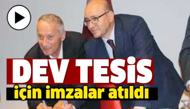 Dev tesisi Mustafa Özaydın inşa edecek 