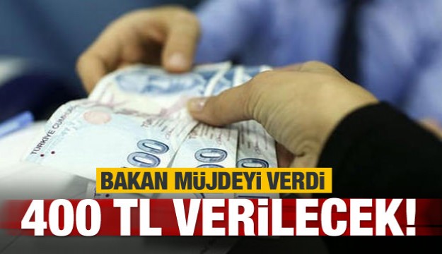 Devletten kadınlara 400 lira destek