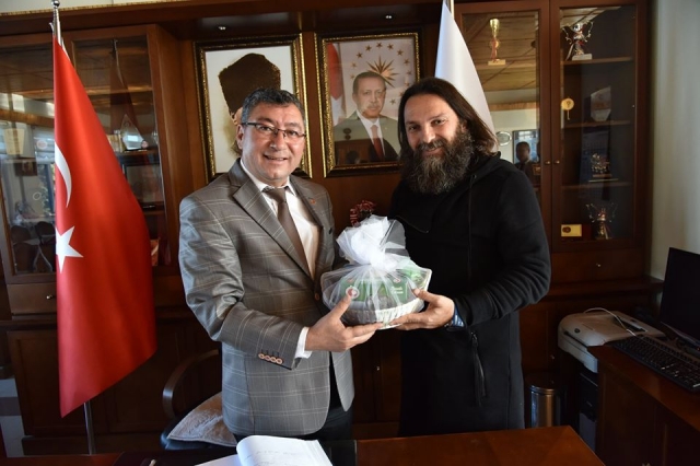 Diriliş Ertuğrul Dizisi sevilen oyuncusu Isparta'ya geldi
