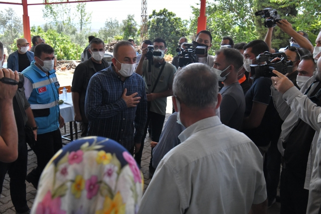 Dışişleri Bakanı Isparta-Çavdır'da