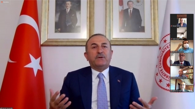 Dışişleri Bakanı Mevlüt Çavuşoğlu ATSO Meclisi’ne Konuk Oldu