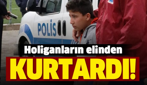 Doğum gününde holiganların saldırısına uğrayan genci kulüp başkanı kurtardı  