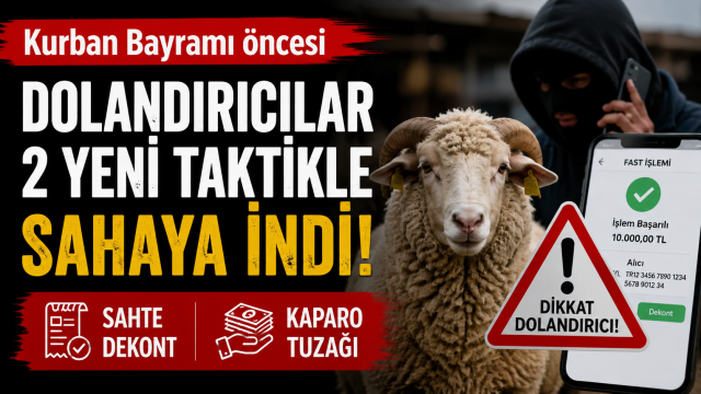 Dolandırıcılar Bayram Öncesi Yeni Yöntemlerle Sahada