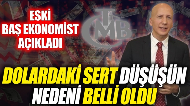 Dolardaki Sert Düşüşün Nedeni Belli Oldu: Eski Baş Ekonomist Açıkladı