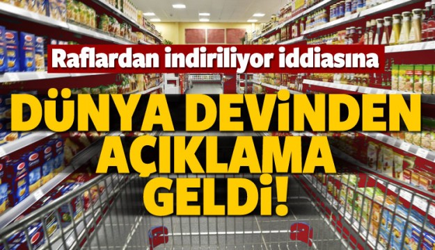 
Dünya devine büyük şok! Raftan indiriliyor iddiası