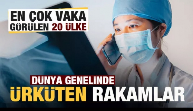 Dünya genelinde bilanço ağırlaşıyor! En çok vaka görülen 20 ülke