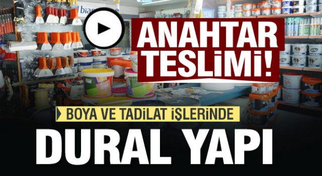 DURAL YAPI'DAN ANAHTAR TESLİMİ BOYA VE TADİLAT İŞLEMLERİ