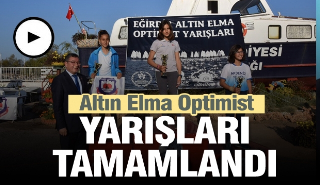 Eğirdir 4. Altın Elma Optimist Yarışları Tamamlandı