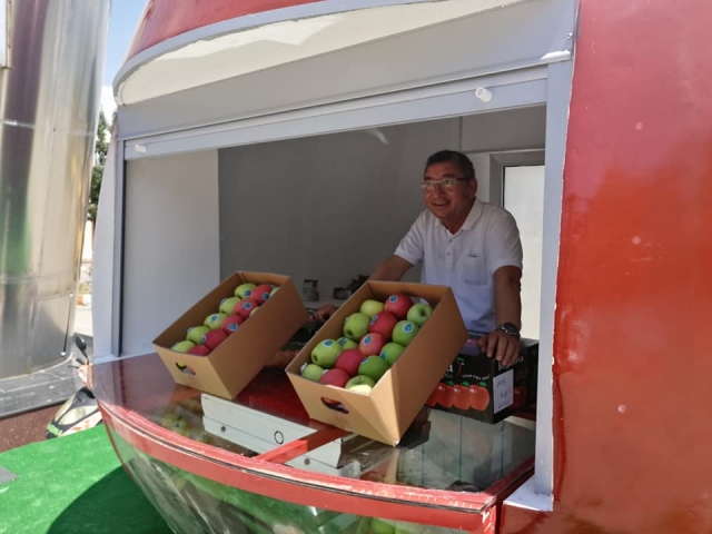 Eğirdir Belediyesi için elma evi projesi yapıldı