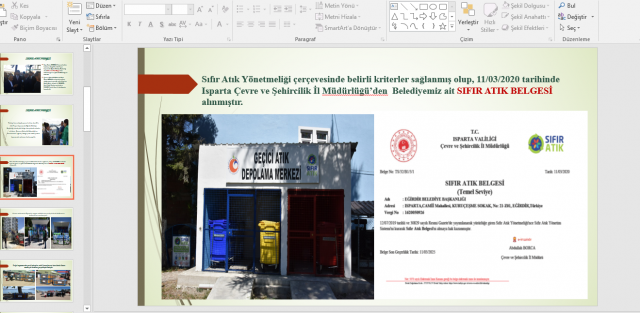 EĞİRDİR BELEDİYESİ ORDU ÜNİVERSİTESİ ÖĞRENCİLERİNE SIFIR ATIK PROJESİNİ ANLATTI