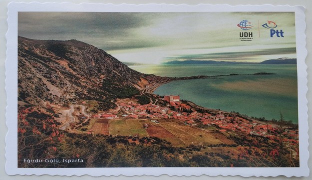 Eğirdir’e özel kartpostal   