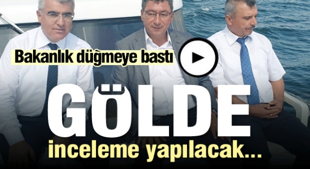 Eğirdir Gölü için inceleme yapılacak bakanlık düğmeye bastı