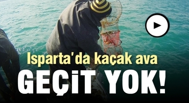 Eğirdir Gölünde Kaçak Avcılıkla Mücadele Devam Ediyor