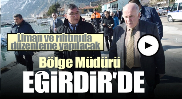 EĞİRDİR LİMANI RIHTIM VE MENDİREKLERİ DÜZENLENECEK