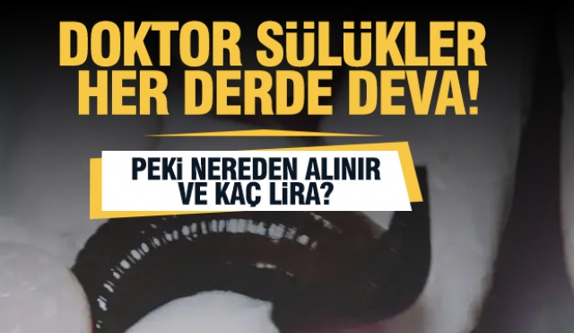  Eğirdir Su Ürünleri Araştırma Enstitüsü'nden Tıbbi Sülük Satışı!