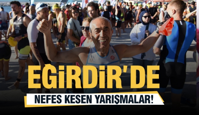 Eğirdir Triatlon Yarışmaları Yine Muhteşemdi!