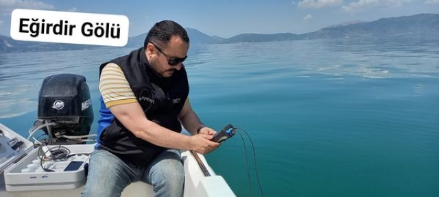 Eğirdir ve Kovada Gölleri'ndeki Ekosistemler Yakından İzleniyor! Çalışmalar Başladı