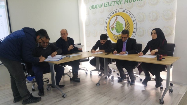 Eğirdirde Açıkartırmalı Orman Emvali Satışı Yapıldı