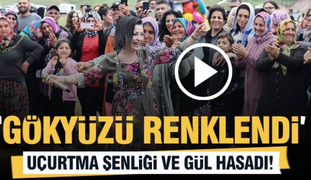  Eğirdir'de Sorkuncak Gül Hasadı ve Uçurtma Şenliği Coşkuyla Kutlandı