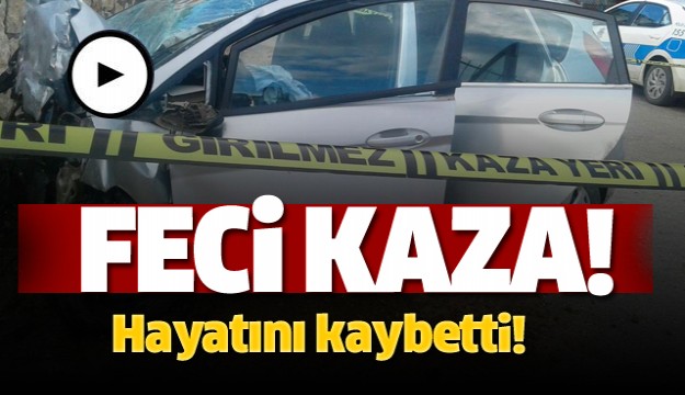 EĞİRDİR'DE TRAFİK KAZASI HAYATINI KAYBETTİ!