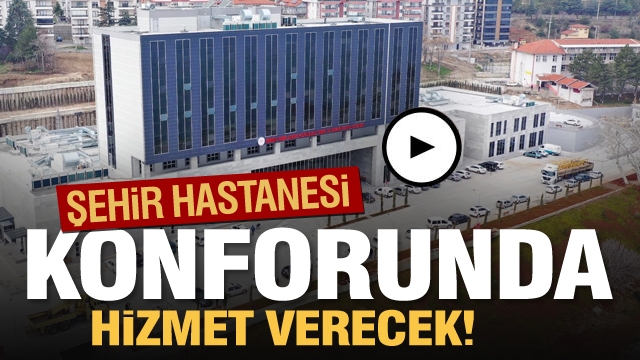 Eğirdir'deki hastane şehir hastanesi konforunda hizmet verecek