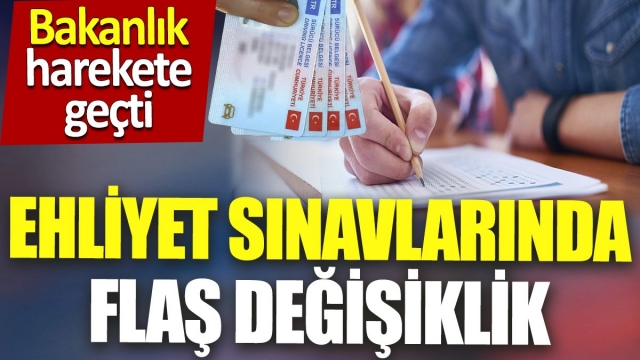 Ehliyet Sınavlarında Önemli Değişiklik