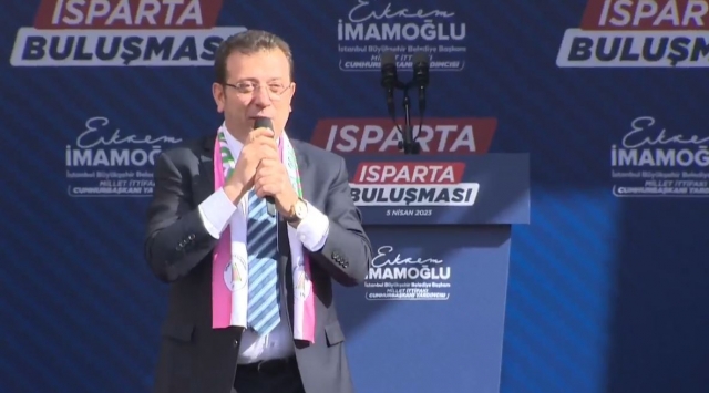 Ekrem İmamoğlu Isparta'da Konuştu: "Bu Seçimi Gaptırmayacağız"