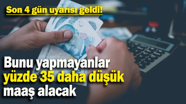 Emekli Olacaklar İçin Kritik Uyarı: Maaş Kaybı Yaşamamak İçin Son 4 Gün!