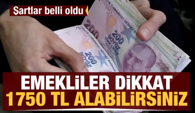 Emekliler Dikkat! Bankalar yarışa girdi işte şartlar...
