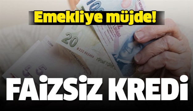 Emekliler faizsiz kredi müjdesini bekliyor