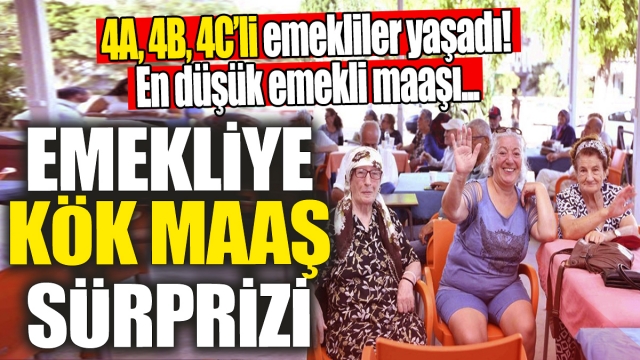 Emeklilere Kök Maaş Sürprizi: Zam Oranları ve Beklentiler