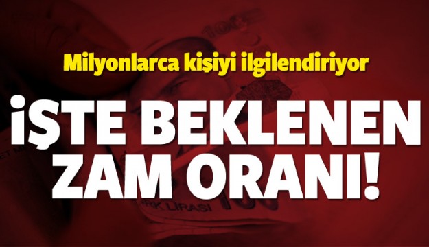 Emeklilerin ocak zammının ipuçları geliyor!