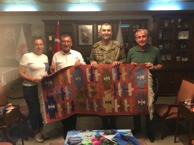 Emre Paşa'dan Başkan Veli Gök'e Anlamlı Veda Ziyareti