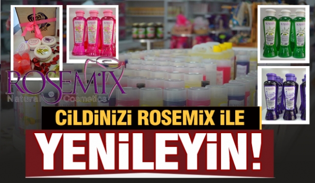 En Faydalı Cilt Kozmetik Ürünleri ve Kolonyalar Rosemix'te üretiliyor!