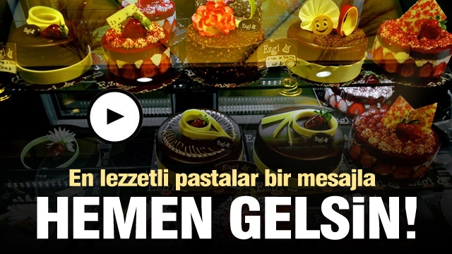 En lezzetli pastalara çok kolay ulaşın! Ezgi Pastanesi