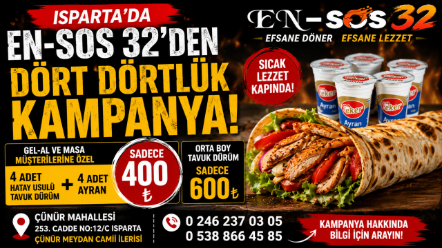 EN-SOS 32&rsquo;den Dikkat &Ccedil;eken D&uuml;r&uuml;m Kampanyası