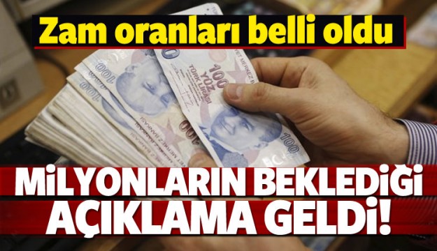 Enflasyon rakamları açıklandı