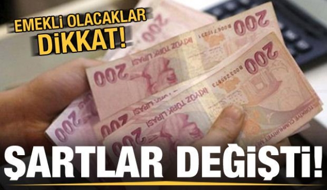 Engelli çalışanların emeklilik şatları değişti 