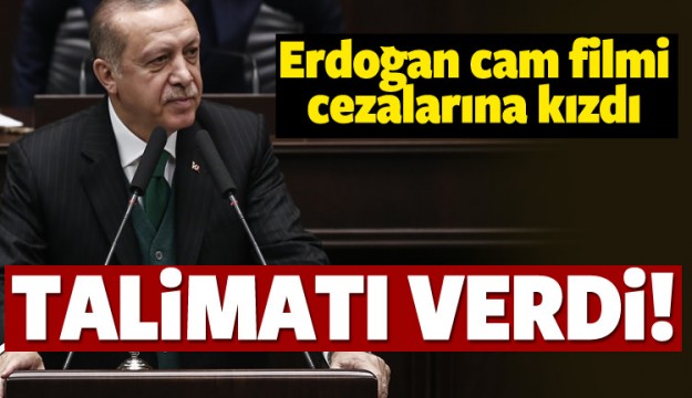 Erdoğan cam filmi cezalarına kızdı! Talimatı verdi