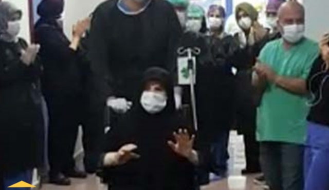 Eşini koronavirüsten kaybeden kişi sağlığına kavuştu