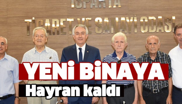 Eski başkan ITSO’nun yeni binasına hayran kaldı