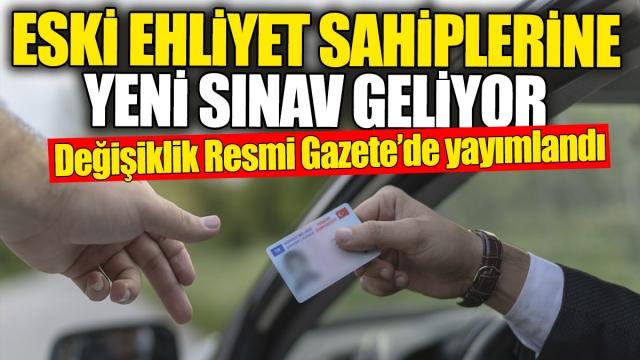 Eski Ehliyet Sahiplerine Yeni Sınav İddiası: Detaylar Ortaya Çıkıyor