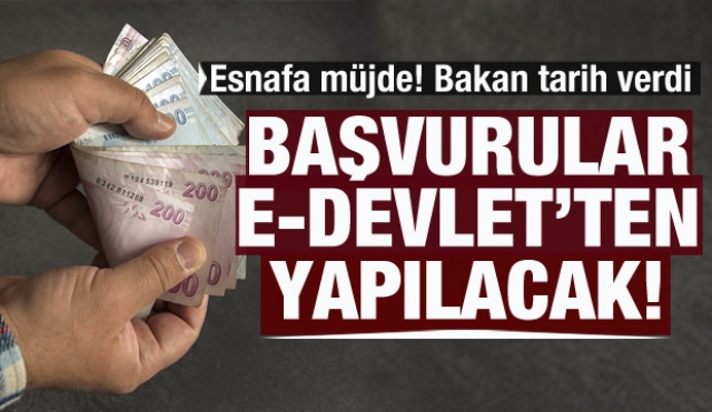 Esnafa Müjde! 25 Mayıs'ta başlıyor...