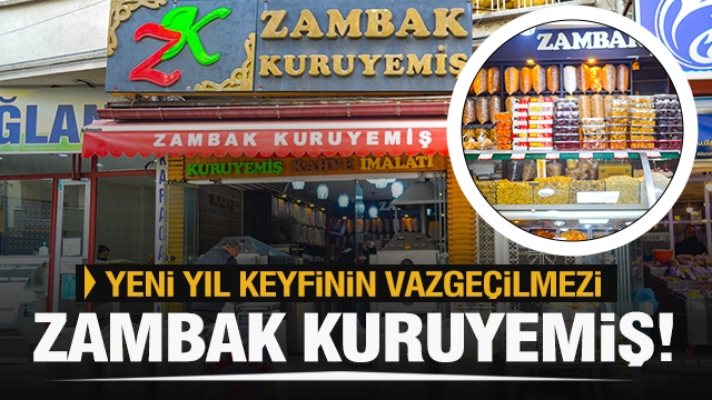  Evde yeni yıl keyfi için adres  Zambak Kuruyemiş